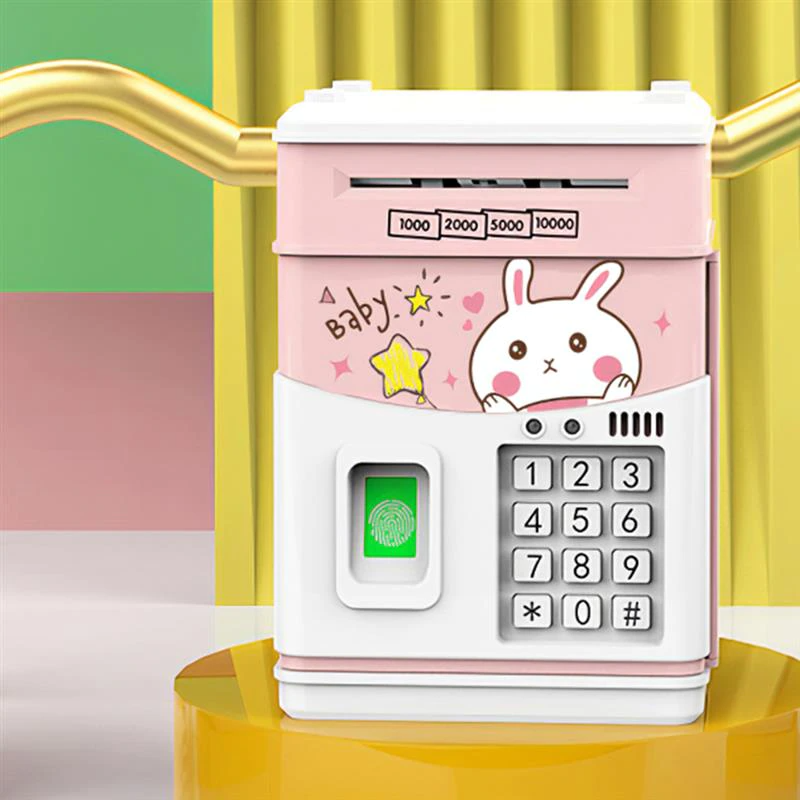 Tirelire coffre fort avec code - X10 Maroc - Livraison gratuite - Rose