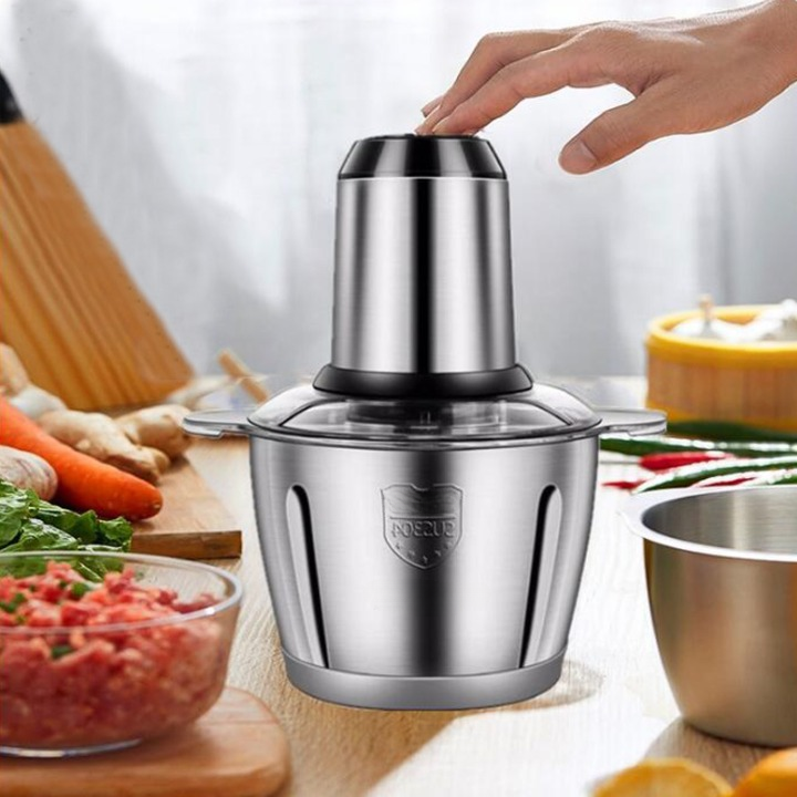 Hachoir électrique en acier inoxydable