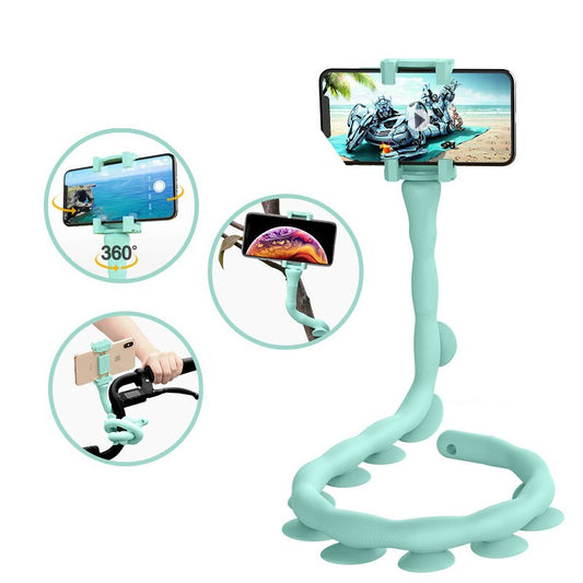Support de téléphone Octopus en caoutchouc à 360 degrés