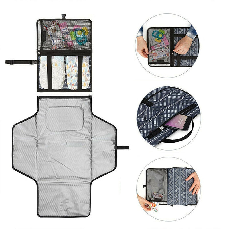Matelas à langer portable, pliable et étanche - X10 Maroc - Livraison gratuite -