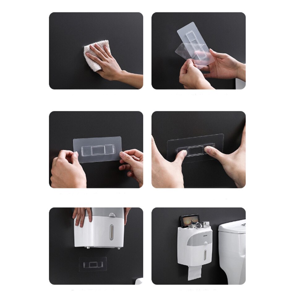 porte-papier hygiénique collant - X10 Maroc - Livraison gratuite -