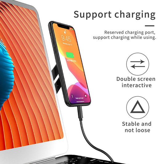 Le support de moniteur magnétique pour ordinateur portable connecte un double moniteur réglable - X10 Maroc - Livraison gratuite -