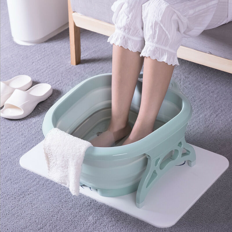 Foldable Foot Bathtub with Massage Rollers for Achy Feet - Stress Relief - X10 Maroc - Livraison gratuite -