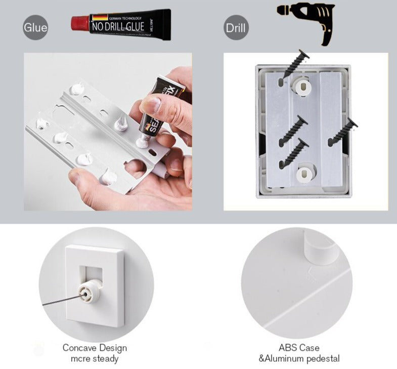 corde à linge escamotable d'intérieur d'acier inoxydable de 4.2m pour sécher des vêtements fixés au mur - X10 Maroc - Livraison gratuite -