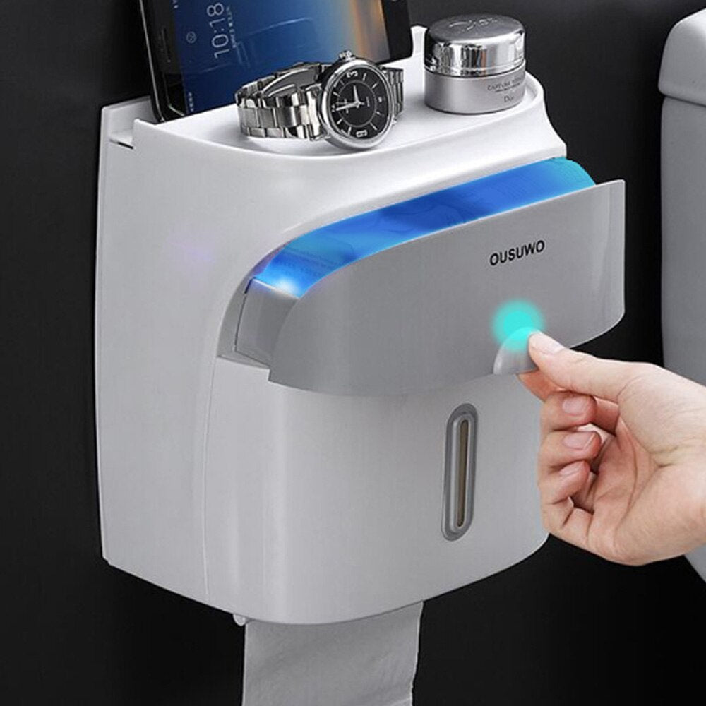 porte-papier hygiénique collant - X10 Maroc - Livraison gratuite -