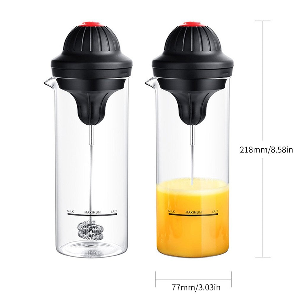 Mousseur à lait automatique avec bouton de mélange de lait et café et Oeuf - X10 Maroc - Livraison gratuite -