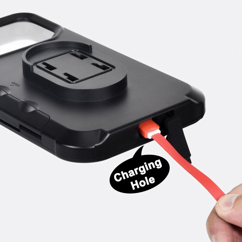 Support de téléphone portable, vélo, moto, support de téléphone portable étanche universel - X10 Maroc - Livraison gratuite -