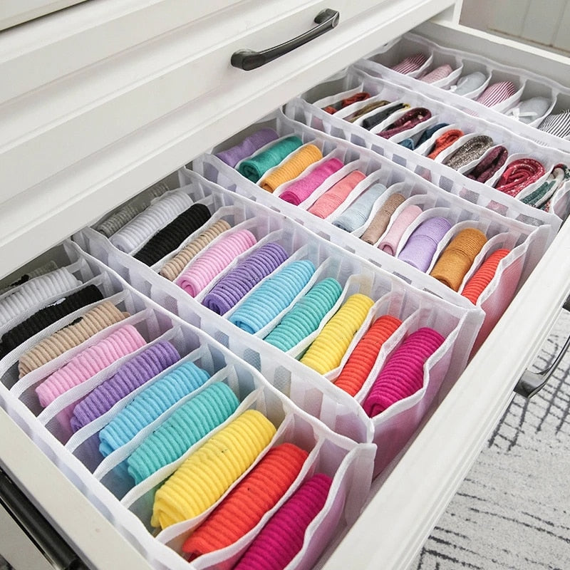 Lot de 3 organisateurs de tiroir lingerie