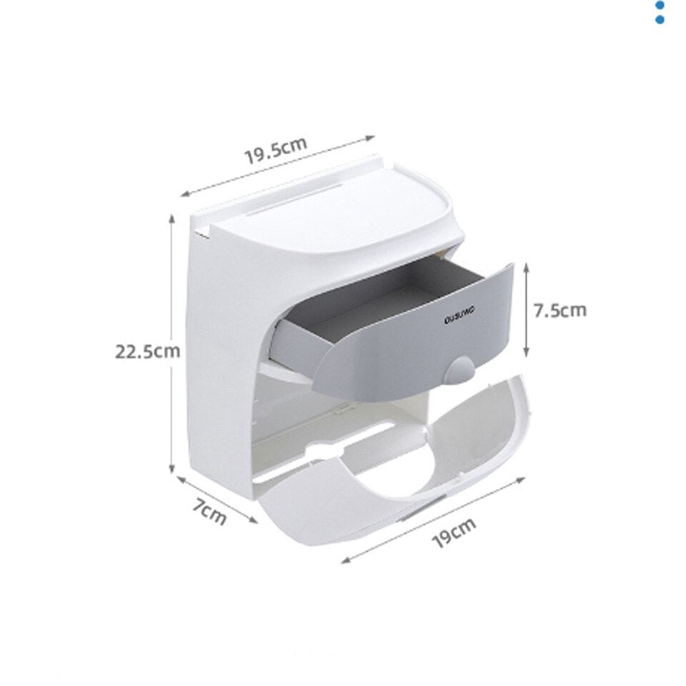 porte-papier hygiénique collant - X10 Maroc - Livraison gratuite -