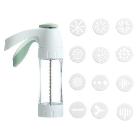 Kit Cookie Maker avec 12 disques de décoration de gâteau - X10 Maroc - Livraison gratuite -