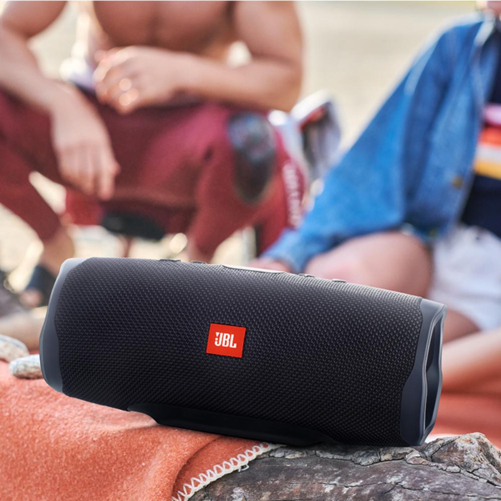 JBL Charge 4 - Portable Speaker Black - X10 Maroc - Livraison gratuite -