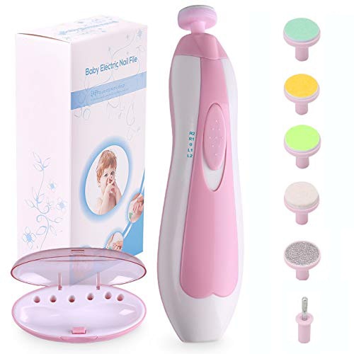 Coupe-ongles électrique multifonctionnel pour enfants et adultes - X10 Maroc - Livraison gratuite - Rose