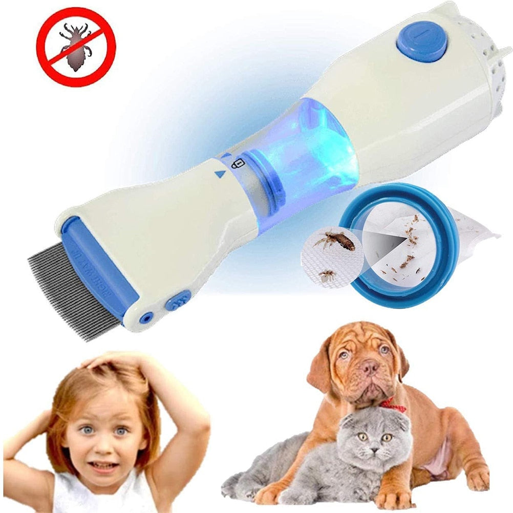 Peigne anti-poux électrique - X10 Maroc - Livraison gratuite -