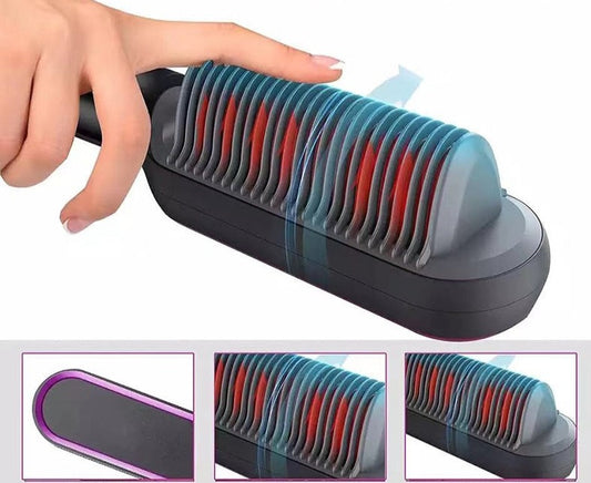 Brosse Chauffante Céramique Électrique - X10 Maroc - Livraison gratuite -