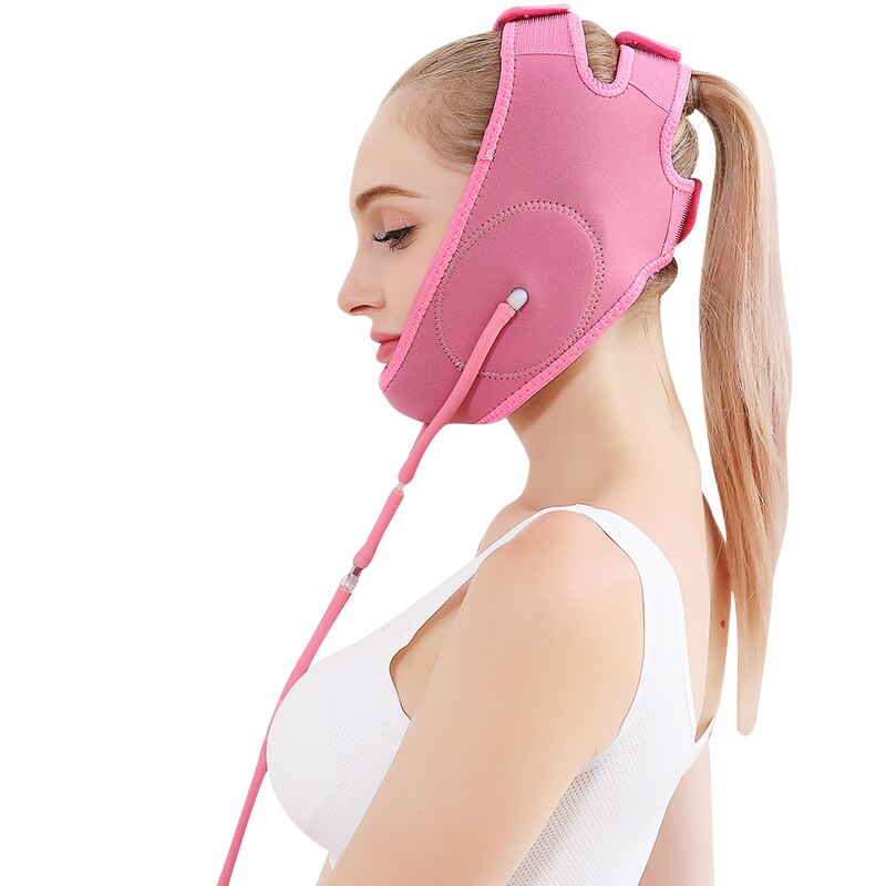 Ceinture amincissante en forme de V avec bande fine et pompe à air pour les joues fines - X10 Maroc - Livraison gratuite -
