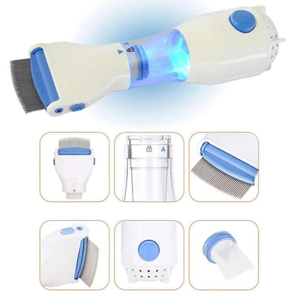 Peigne anti-poux électrique - X10 Maroc - Livraison gratuite -