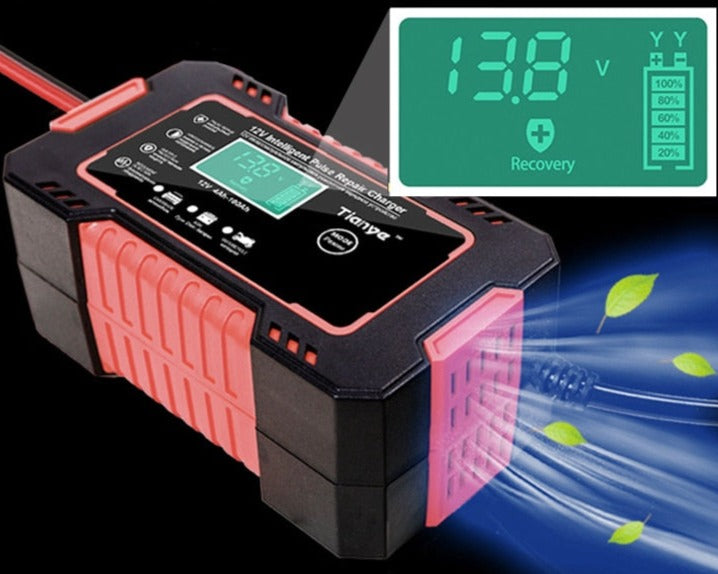 Chargeur de batterie de voiture automatique - X10 Maroc - Livraison gratuite -