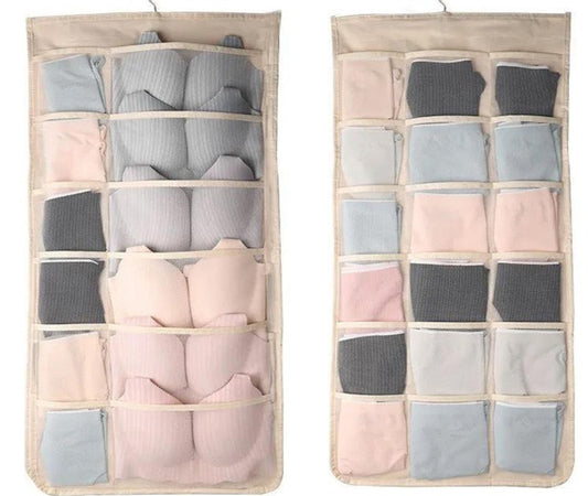 Organisateur de lingerie sur cintres