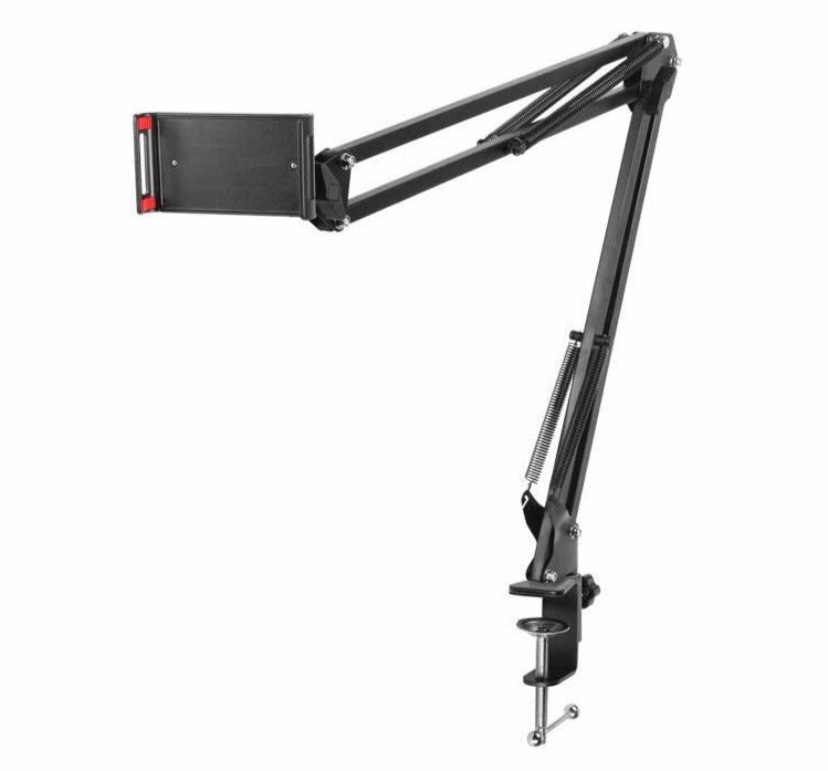 Support de téléphone rotatif à 360 degrés avec bras en aluminium pour iPad et téléphones ou autres appareils avec écrans. - X10 Maroc - Livraison gratuite -