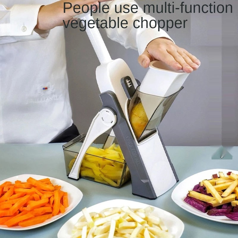 Râpe à légumes manuelle haute performance multifonctionnelle et sûre pour la cuisine - X10 Maroc - Livraison gratuite -