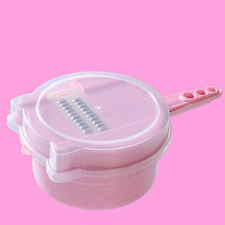 Coupe-légumes multifonctionnel en forme de chat - X10 Maroc - Livraison gratuite - Rose