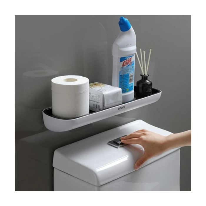 Étagère murale de salle de bain, pas de perçage, facile à installer - X10 Maroc - Livraison gratuite -