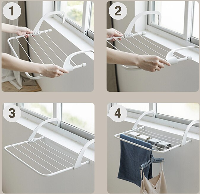 X10 - Support de séchage pliable - X10 Maroc - Livraison gratuite -