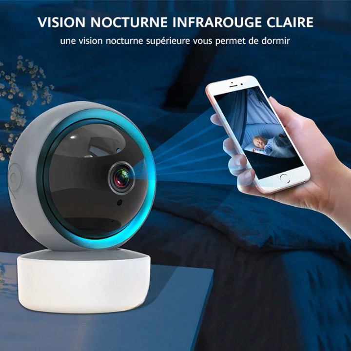 X10-Camera WIFI 360° - X10 Maroc - Livraison gratuite -