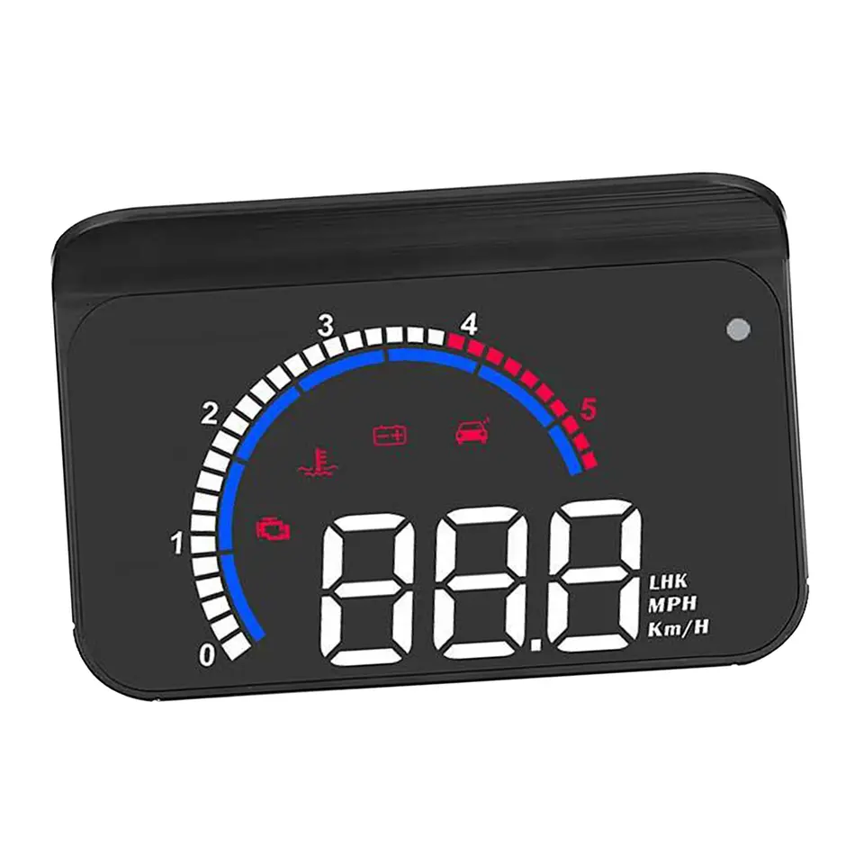Car Digital Gps Speedometer Head Up Display Overspeed - X10 Maroc - Livraison gratuite -