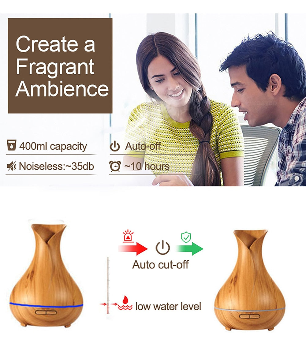 Humidificateur d'air aroma diffuseur - X10 Maroc - Livraison gratuite -