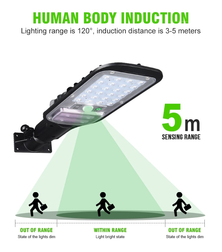 Lampe solaire détecteur de mouvement - X10 Maroc - Livraison gratuite -