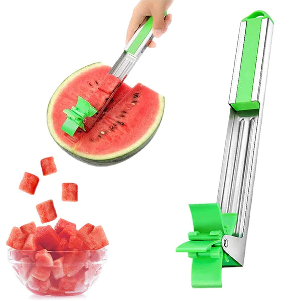 Trancheuse à cubes de pastèque en acier inoxydable - X10 Maroc - Livraison gratuite -