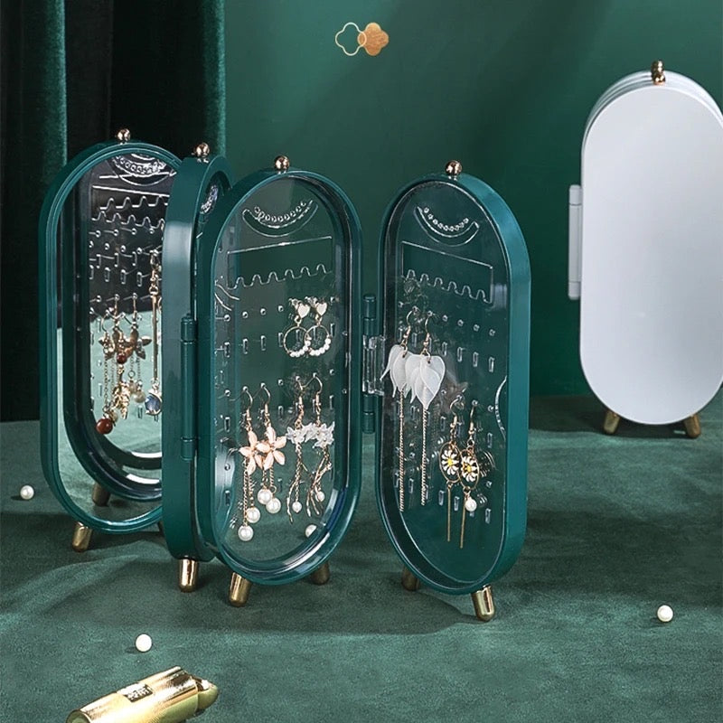 boîte de rangement pliable pour bijoux