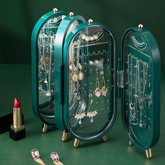 boîte de rangement pliable pour bijoux