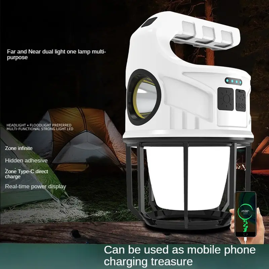 Lampe de poche de charge solaire à LED