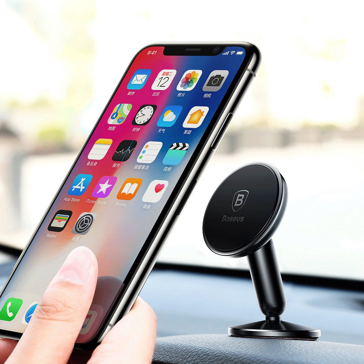 Support Voiture de téléphone portable - X10 Maroc - Livraison gratuite -