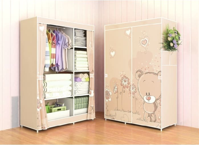 Garde-robe de grande capacité dans différents styles - X10 Maroc - Livraison gratuite - armoire 3