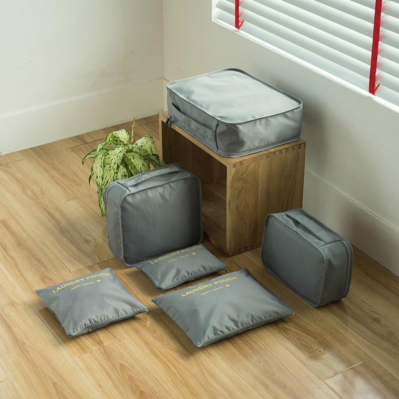 X10 - Voyage Organisé Sacs 6 pièces - X10 Maroc - Livraison gratuite - Gris