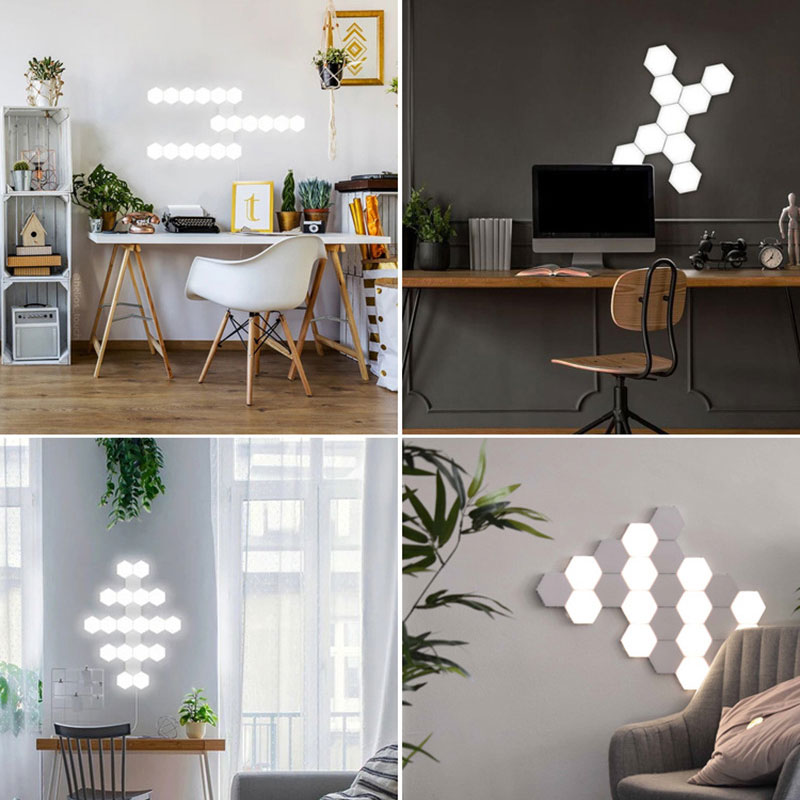 X10-Lumière Hexagonale Créative - X10 Maroc - Livraison gratuite -
