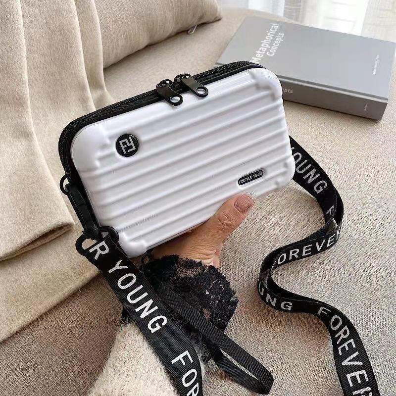 X10-Sac à main luxueux en métal - X10 Maroc - Livraison gratuite - Blanc
