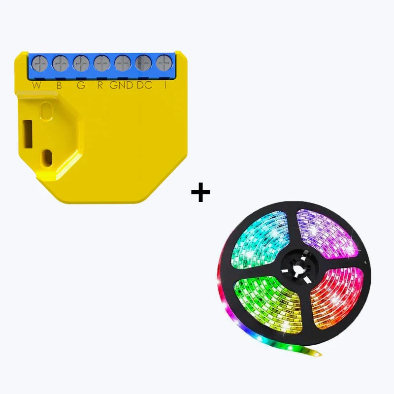 Lumière d'ambiance connectée + Ruban RGB 5M - X10 - X10 Maroc - Livraison gratuite -
