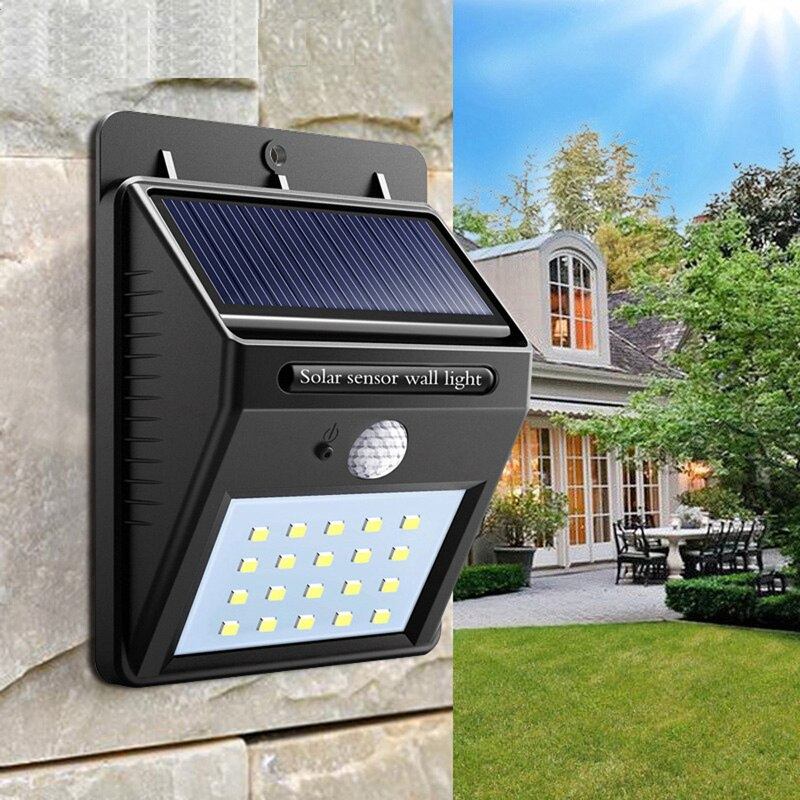 Lampe solaire avec détecteur de mouvement - X10 Maroc - Livraison gratuite -