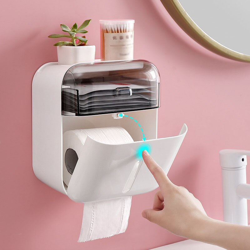X10-Boîte à papier toilette murale - X10 Maroc - Livraison gratuite -