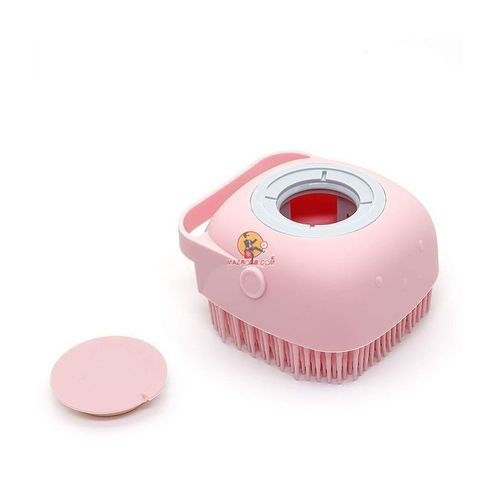 Brosse de bain en silicone pour massage - X10 Maroc - Livraison gratuite - Carré Rose