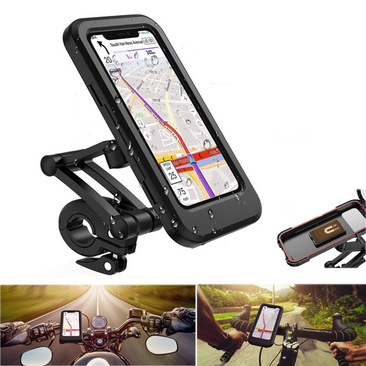 Support de téléphone de moto étanche et rotatif - X10 Maroc - Livraison gratuite -