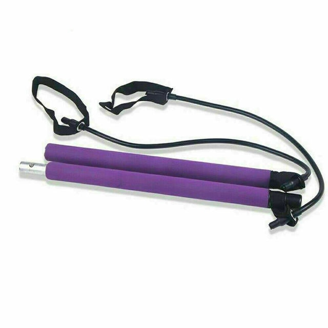 X10-Bâton de barre de Pilates - X10 Maroc - Livraison gratuite - Violet