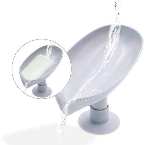 Lot de 4 porte-savons perforés - X10 Maroc - Livraison gratuite - Gris