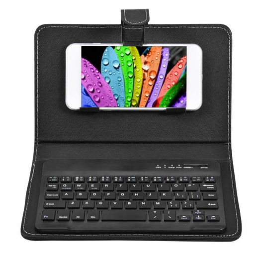 Étui de protection avec clavier sans fil - X10 Maroc - Livraison gratuite - Noir