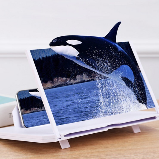 Amplificateur d ecran de telephone - X10 Maroc - Livraison gratuite - blanc