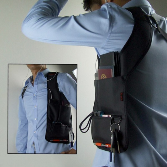 X10-Sac à bandoulière antivol caché - X10 Maroc - Livraison gratuite -